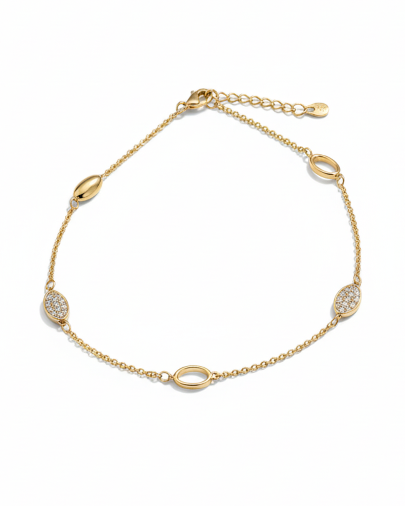Anklet – A Soft Sparkle with Every Move