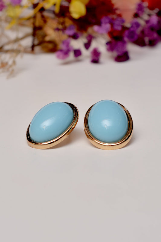 Blue Ear Stus