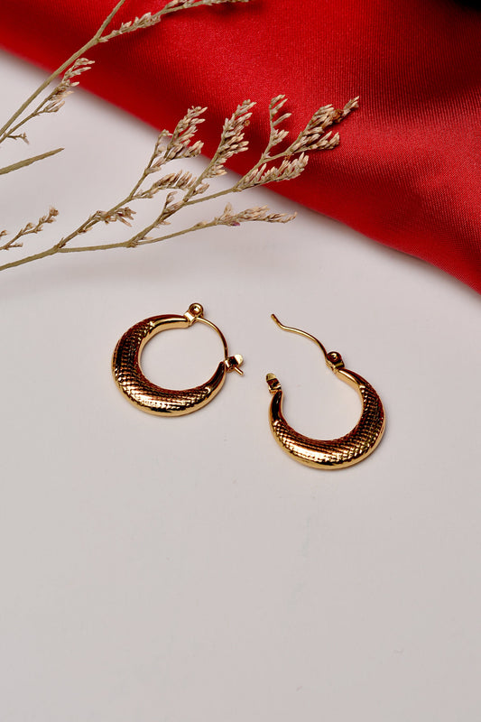 Golden Ear Hoop