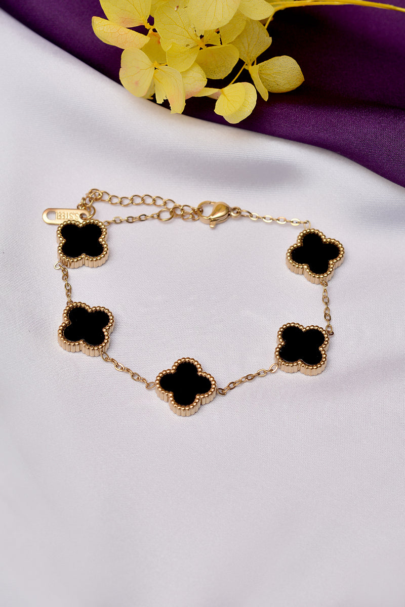 Premium Black Bracelet – Lightweight & Comfortable Design