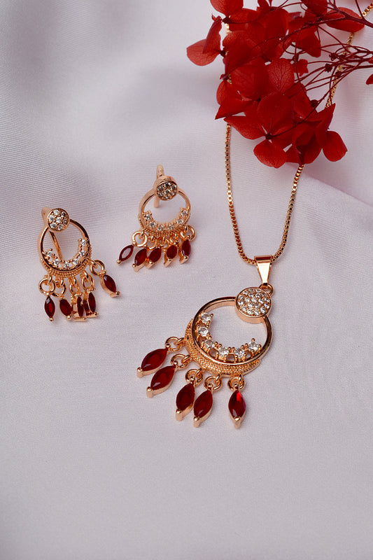 Red Locket Set