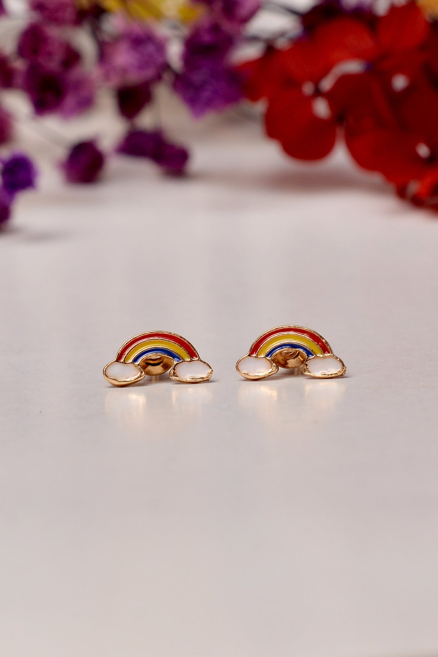Multicolor Ear Studs – Vibrant Elegance for Every Occasion