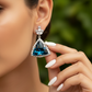 Blue Earrings – Cool Elegance with a Stylish Modern Charm