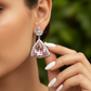 Pink Earrings – Soft Elegance with a Stylish Feminine Touch