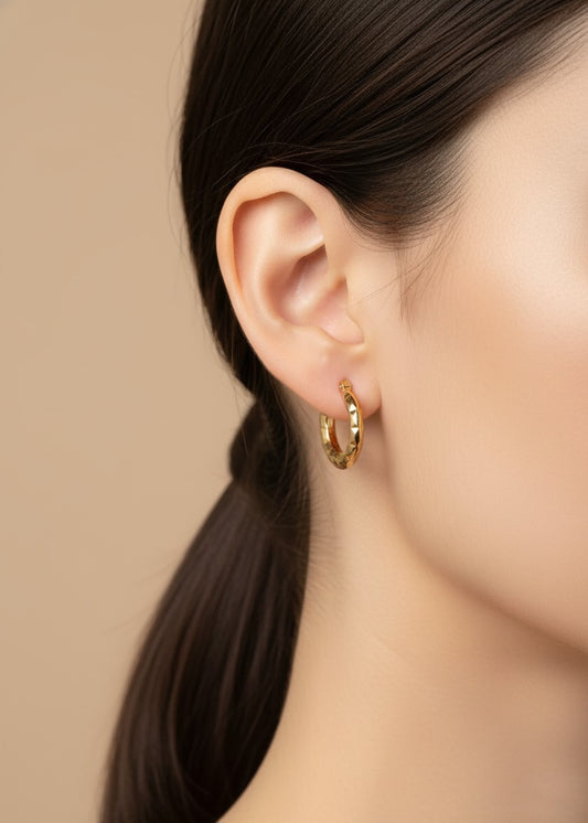 Golden Ear Hoop